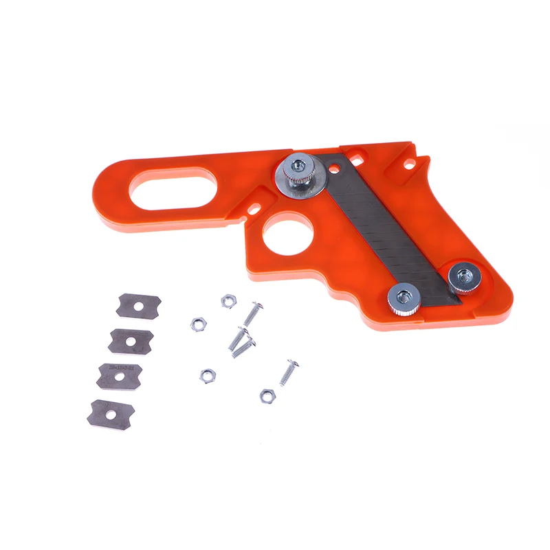 1PC Rounded Arc Manual Planer Tool Woodworking Edge Band Trimmer Manual Trimming Knife Corner Planer Chamfering Fillet Scraper