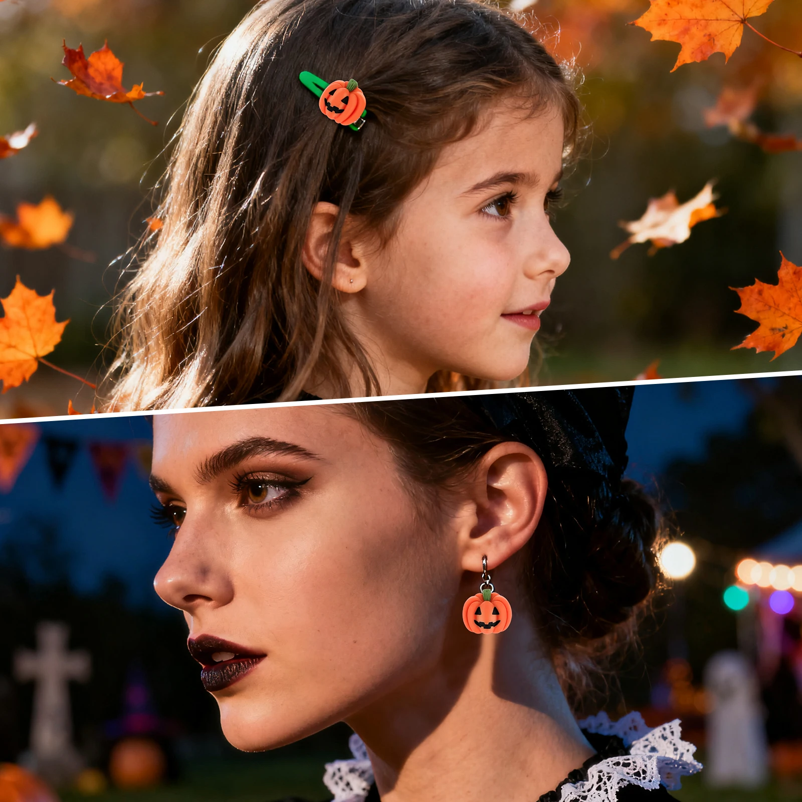 20 قطعة هالوين الراتنج اليقطين فلاتباك DIY الزينة سجل القصاصات الحلي ل جراب هاتف دبابيس الشعر الحرف ديكور #2