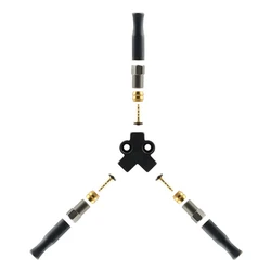 Bicycle Hydraulic Oil Brake Tee Ones Tow Two Oil Pipe Connector Oil Distribution Valve Aluminum Alloy Connector Cycling Parts