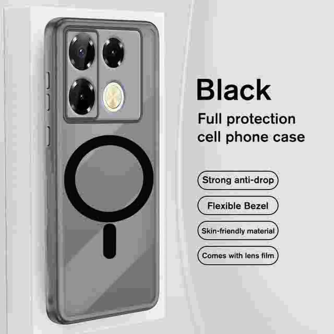 Original for Infinix Note 40 Pro 5G Silicone Soft Shell for infinix Note 30/40 Pro/ Pro Plus 4G/5G Circle pattern