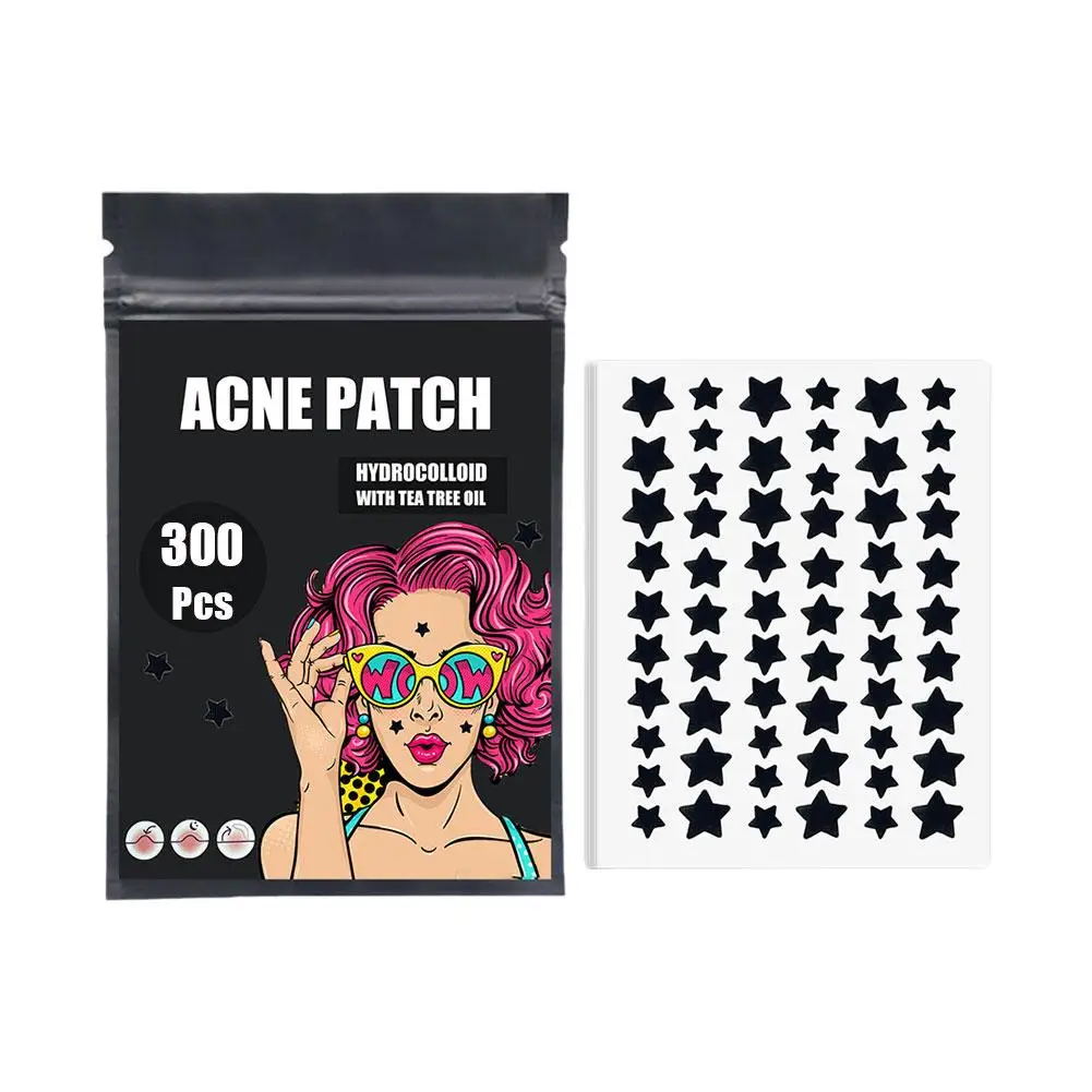 300/600pc Acne Pimple Patch Sticker Waterproof Acne Remover Tool Spot Pimple Skincare Blemish Treatment Hidden Pimp Fa Y8e3