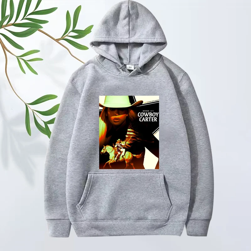 Cowboy Carter Beyoncé Essential Graphics hoodie men ’s women vintage Long sleeve streetwear fashion print oversized tops unisex
