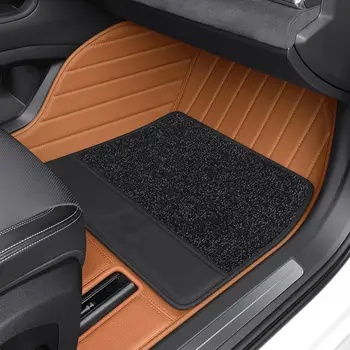 Kožená hovězí kožená rohožka na míru, 5místná, ECO materiál, pro Zeekr 001, levé/pravé řízení 8 nejlepší prodej autokoberce pro řidiče vpravo - №4