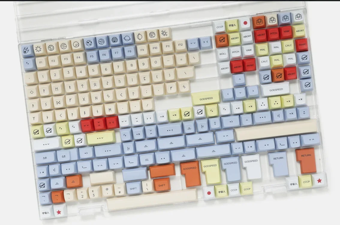 Custom ECHOME PC Keycap Storage Case Personalized Dust Box for PBT Keycap Desktop Decoration Keyboard Accessories