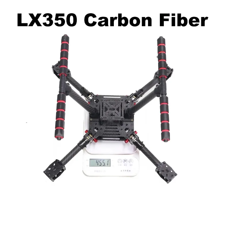 Cadre de drone PRO FPV LX350, quadrirotor léger à 4 axes de 350 mm avec train d'atterrissage pour la course et le style libre