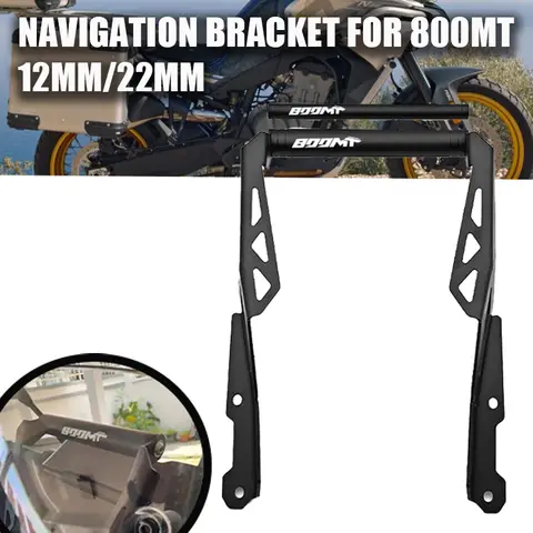 CFMOTO 800MT 800mt 800 MT 2023 2024 12mm/22mm GPS 네비게이션 브래킷 휴대 전화 네비게이션 브래킷 전화 브래킷 플레이트