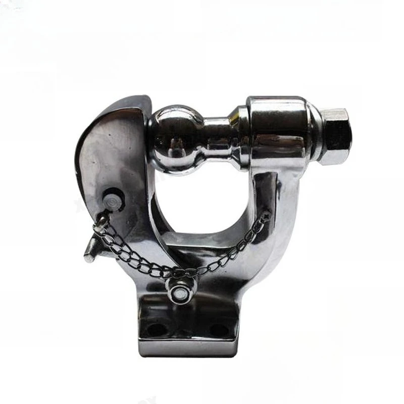 

Off-Road Vehicle Electroplated Trailer Hook Trailer Accessories Cast Steel Silver Universal Traction Hook Outdoor Body