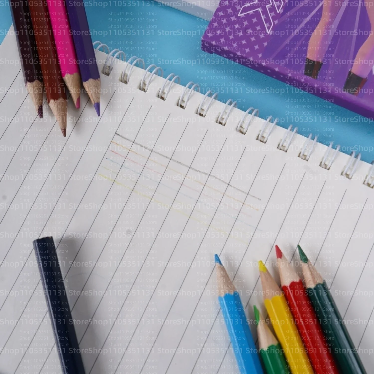 Anime-Mädchen Lumi Mila Zoi Hexenjäger-Bleistifte 2B HB Farbstifte Niedliches Cartoon-Schüler-Schreibwarenset für Tägliches Lernen Geschenke – Detail 21