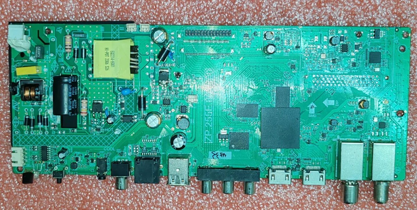 ZP.255E.803R00 Wi-Fi сеть три в одном ТВ материнская плата физическое фото Протестировано хорошо для 1G + 8g 36 -- 62v 600mA 25w