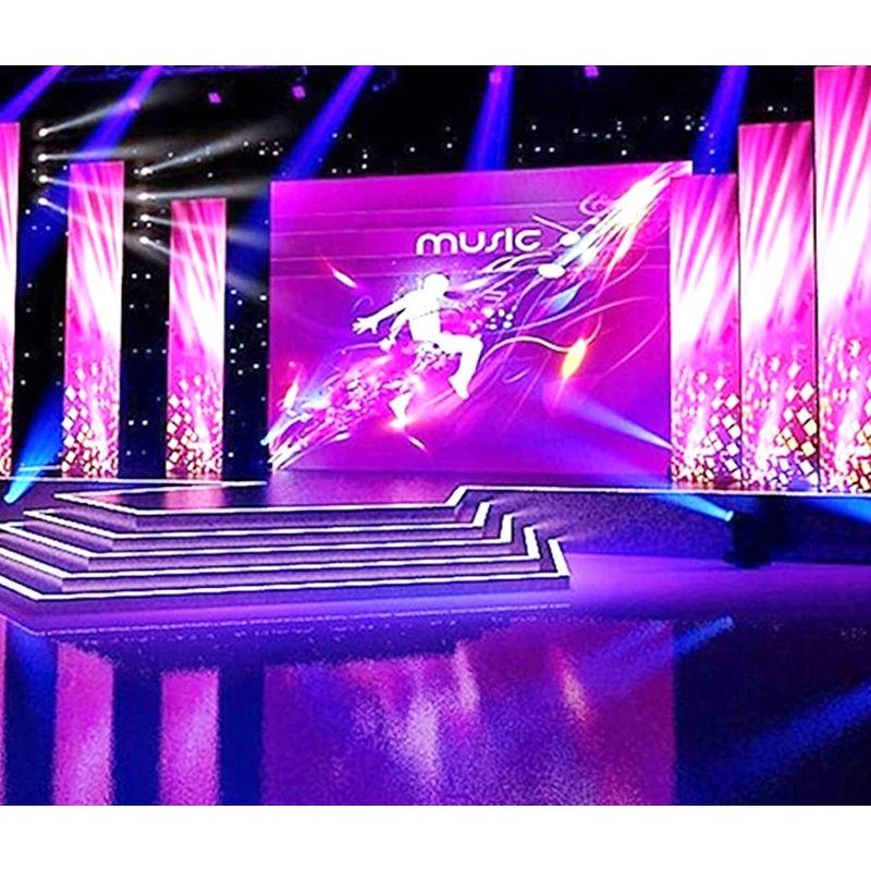 Lecede HD Waterproof Shenzhen Giant Stage P2.5 P3 P2.9 Rental Indoor Video Wall Outdoor Display LED ScreenHigh-intensityFootTraf