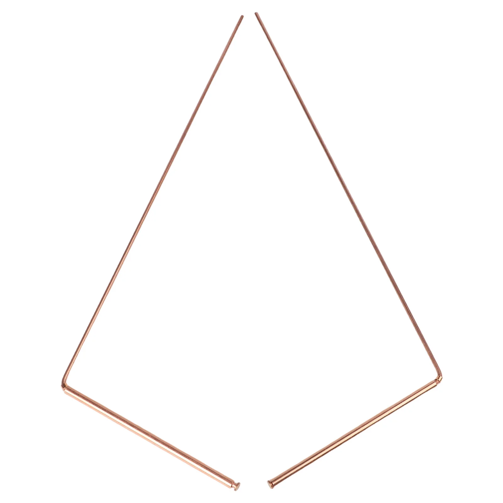 99 9 Copper Dowsing Rods and Pendulum Set with Telescopic Probes for Psychic Use Energy Therapy and Decision Making