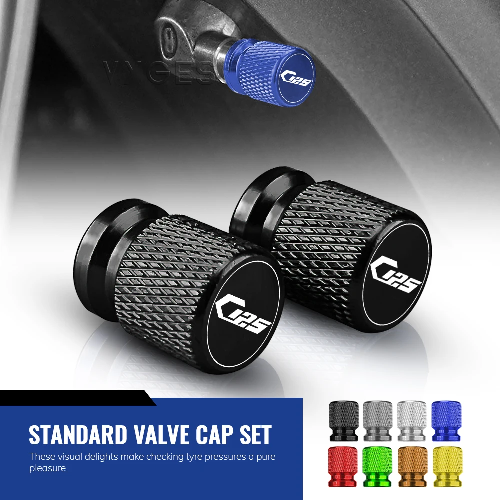 Motorcycle Accessories Standard Valve Cap Set Tire Caps Set CNC Aluminum For ZONTES ZT125-C ZT125C ZT125 E-MANTIS 125C 125E