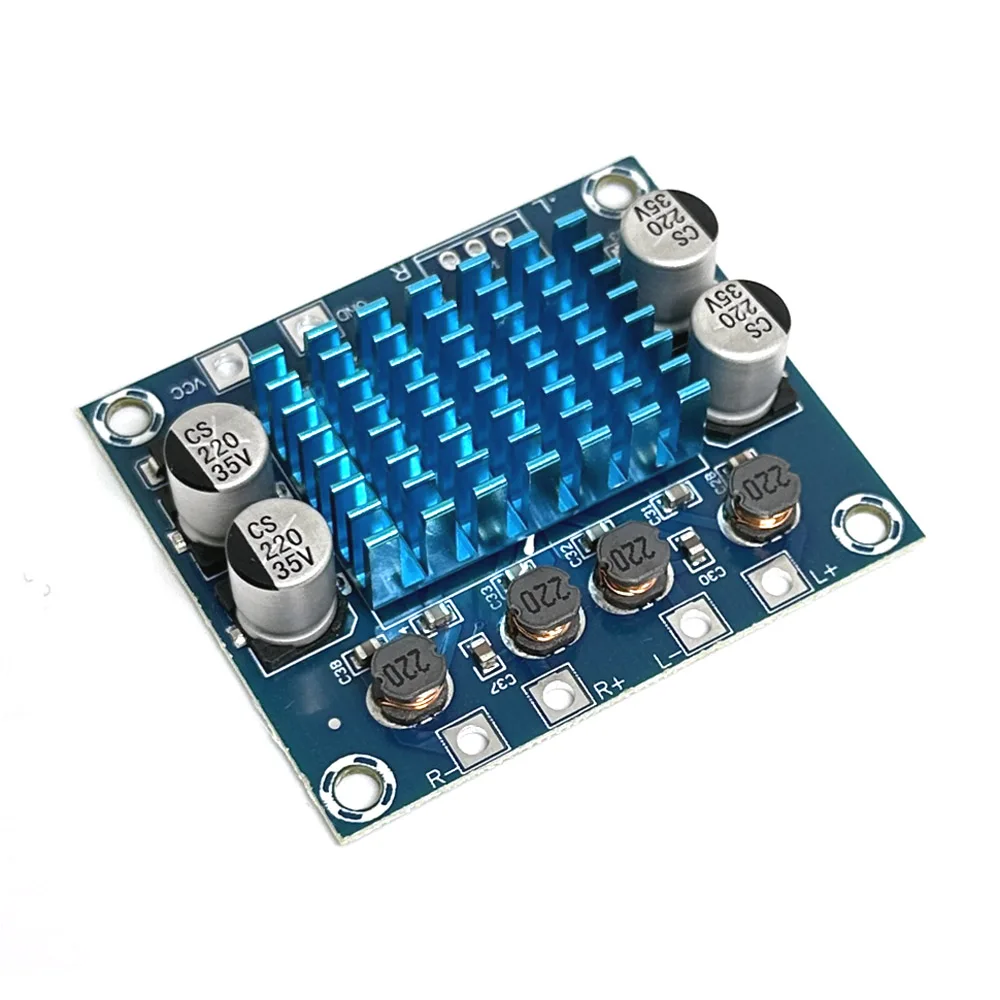 XH-A232 HD Digital Audio Amplifier Board MP3 Amplification Module 12v24v Sound Amplification Board Double Channel 30W