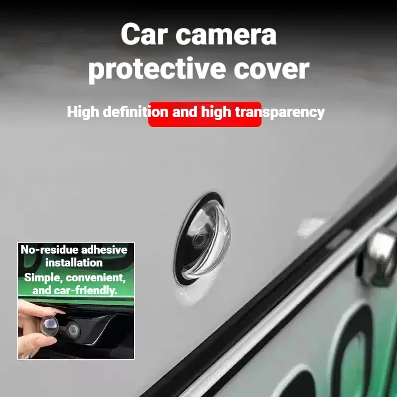 Protector de Lente de Cámara de Coche 2/4PCS, Cubierta de Cámara de Visión Trasera 360 °   Protección de cámara antiarañazos e impermeable
