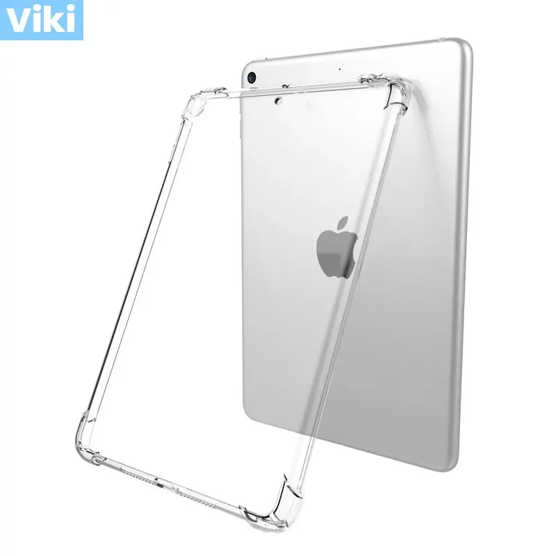 Case for iPad 10.2 2019 Shockproof Corners TPU Cover for iPad 9.7 2017 2018 Air 2 1 Pro 9.7 11 10.5 12.9 Mini 2/3/4/5 Funda