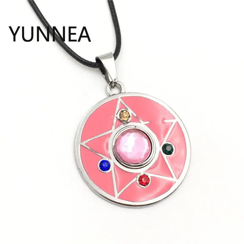 SAILOR MOON Anime Maidenhair Collection Necklace with Alloy and Diamonds Anime Cosplay