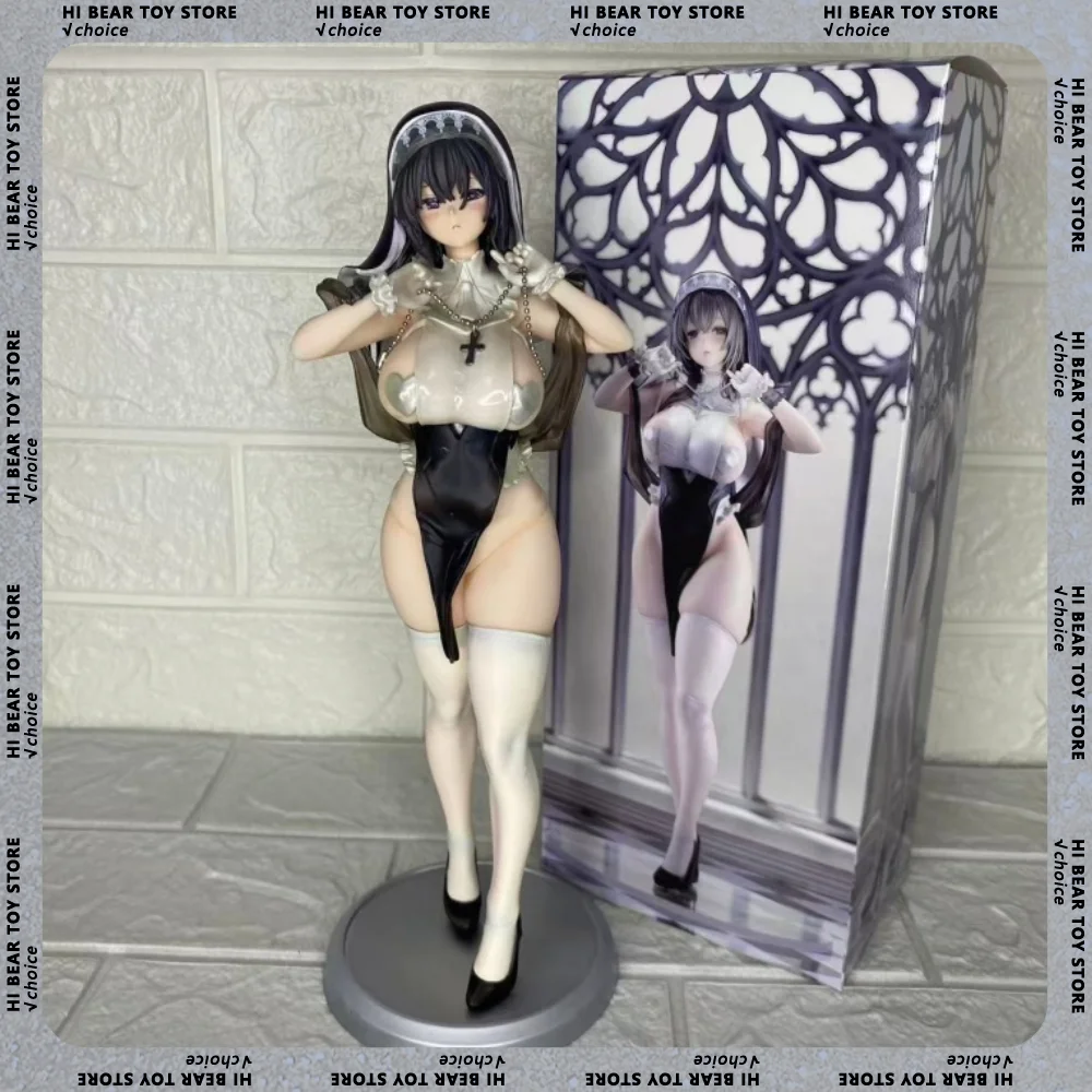 

Cosplay Nun Anime Figure Sexy Girl Figures Figurine Model Statue Doll Collection High Quality Version Decorate Toy Birthday Gift