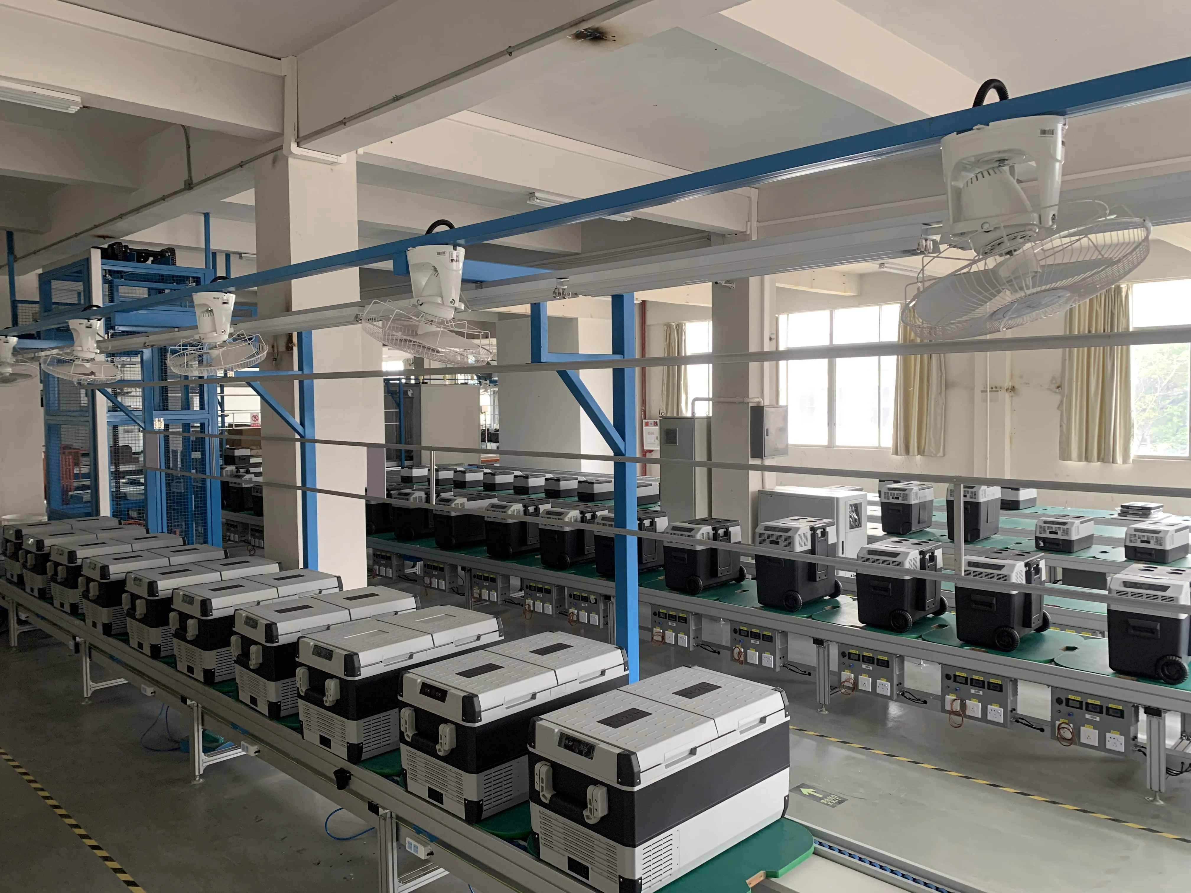 70L Antuncle U70 Stainless Metal Car Fridge Portable Refrigerator 12v Dc Freezer Aluminum Inner Fast Cooling for Truck RV Yacht