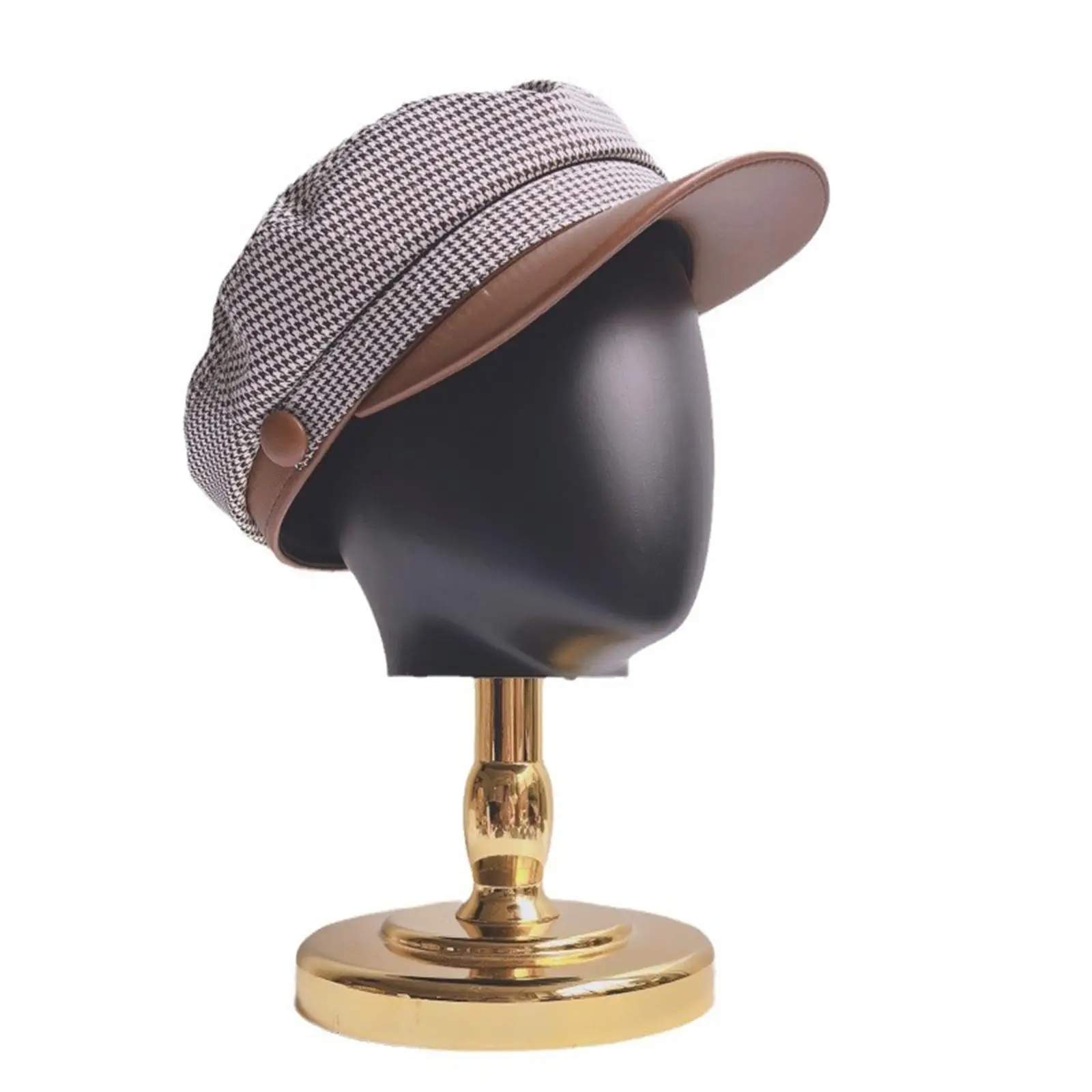 Wig Head Stand Freestanding Hat Display Stand Wig Holder Wig Stand Display Model Head for Clothing Store Gallery Hat Home Cap