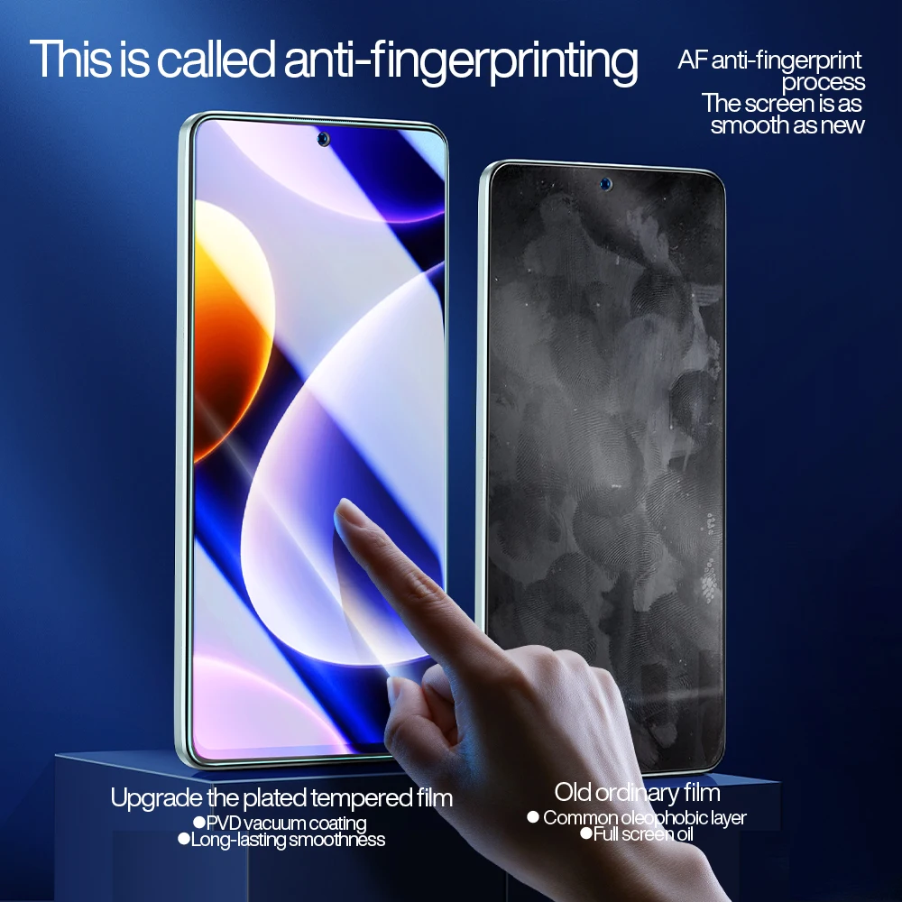 2 Pellicole Idrogel Opache Antiriflesso Per Xiaomi Poco F8 Pro 5G, Anti-impronta E Antiesplosione, 6 Strati, Flessibile, Foro Fotocamera Preciso