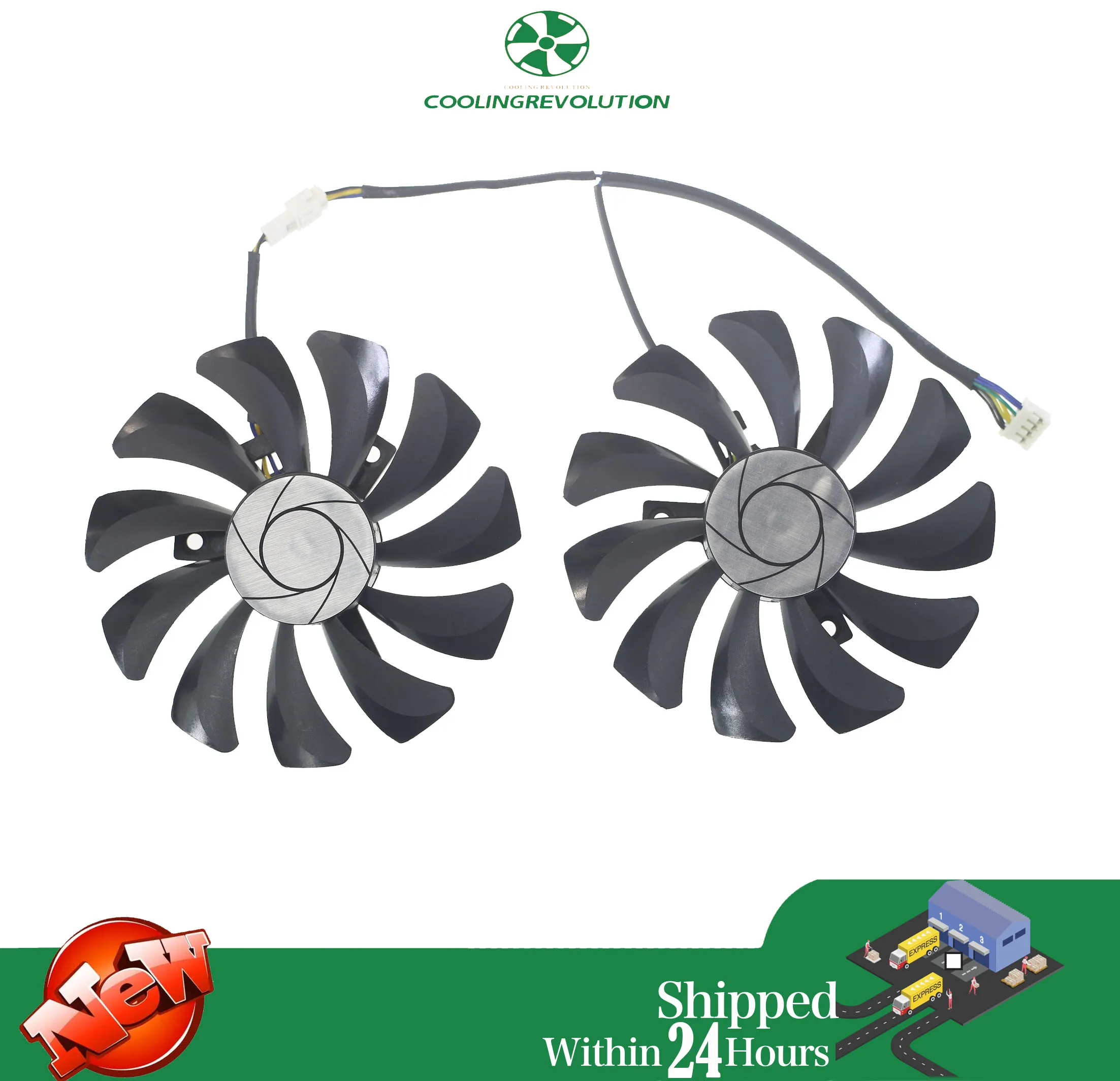 Nowy 85MM HA9010H12F-Z 4Pin Cooler Fan Zamiennik dla MSI GTX 1060 OC 6G GTX 960 P106-100 P106 GTX1060 GTX960 Wentylator karty graficznej