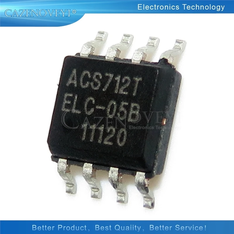 2pcs/lot ACS712ELCTR-05B-T ACS712T ACS712 SOP-8 new original In Stock