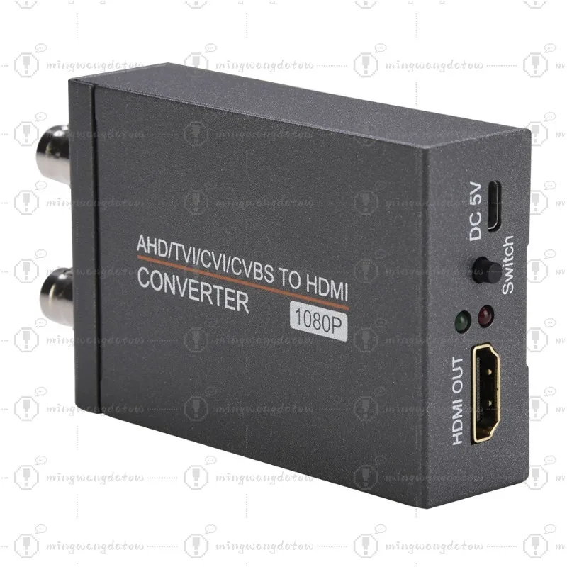 AHD/TVI/CVI/CVBS To HDMI Converter with Loop Out 1080P