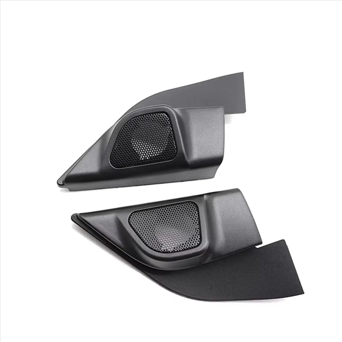 #88K 1 Set Car Tweeter Speaker Cover for Nissan Altima Sunny 2010-2019,Triangle Speaker Cover,(Plastic)