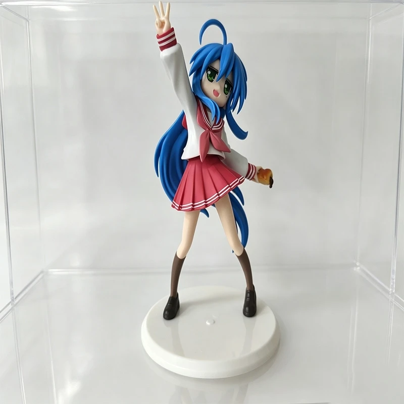 Lucky Star Izumi Konata Trio-Try-iT Figur Actionfigur Spielzeug PVC-Modell Sammlerstück Anime Figurine Puppe Geschenk