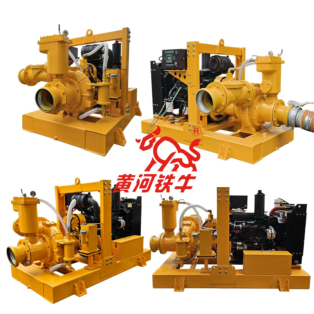 High-Pressure Municipal Infrastructure Self-Priming   Engine Water Pump for Water Supply & Drainage