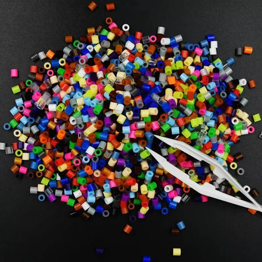 1000pcs 2.6mm Mini Perler Hama Beads Handmade Craft Miniature Fuse Bead Scattered Beads Premium Small Bean Fused Beads