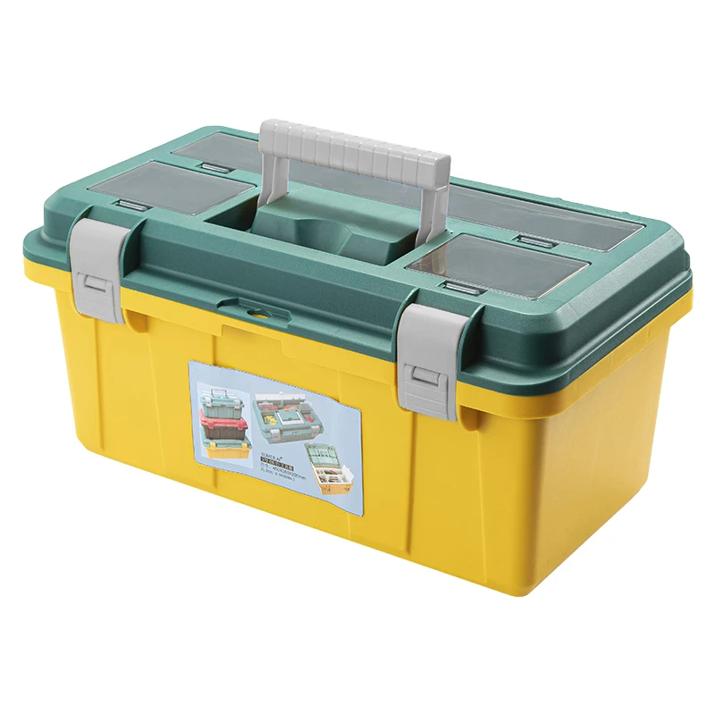 

Hardware Toolbox Industrial Grade Household Multifunctional Large Plastic Portable Electrician Small Storage Box