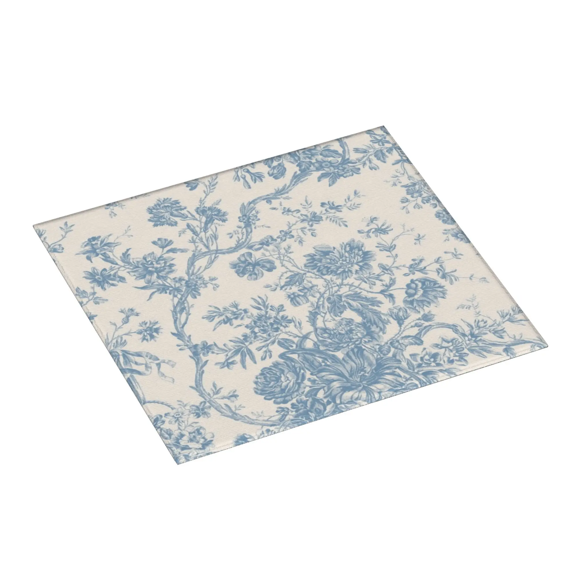 Drying Mat For Kitchen Toile De Jouy Barware Tableware Oil Proof Reusable  Washable Kitchen Sink Drying Pad