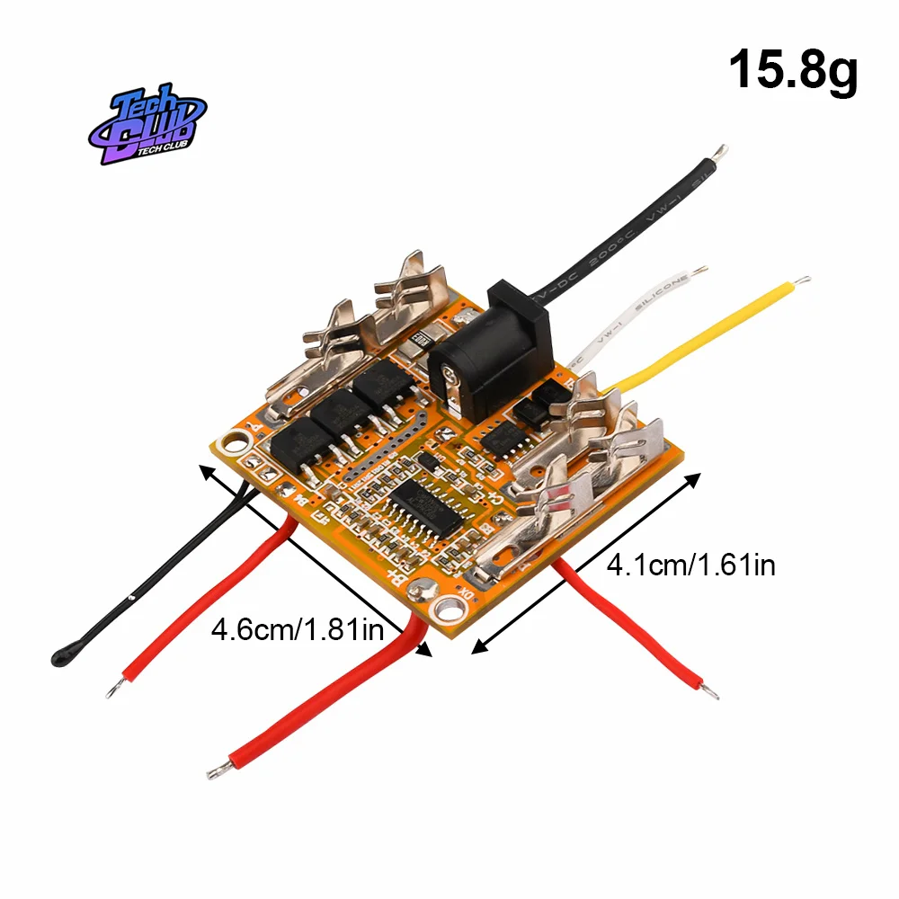 5S 18.5V 21V 18650 li-ion batteria al litio circuito di protezione modulo scheda di ricarica cella Lipo BMS per strumento trapano elettrico DC