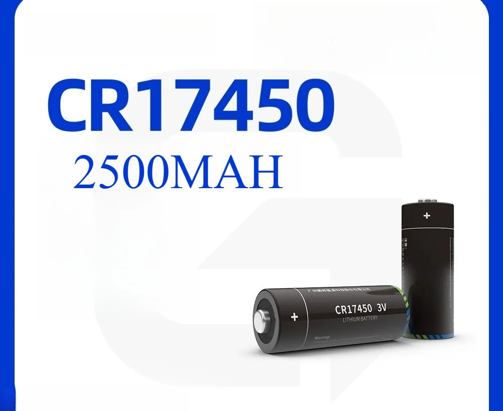 

2500 мАч 3,0 В CR17450 литий-марганцевая батарея долговечная батарея для фотоэлектрических детекторов дыма пожарная сигнализация устройства для умного дома