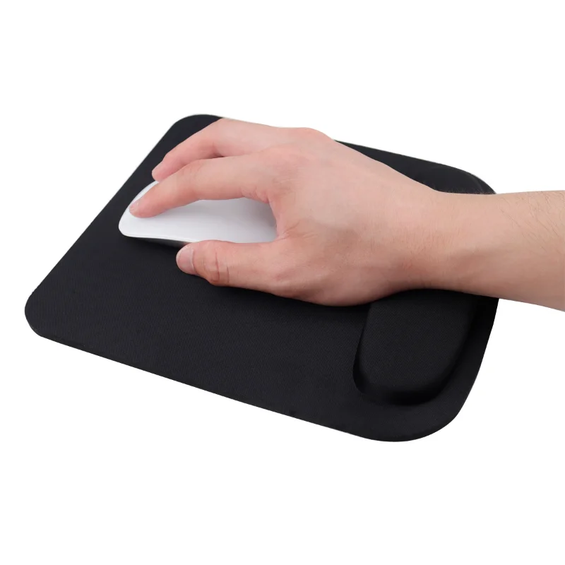 Round EVA Wrist Mouse Pad, suporte de pulso do computador, rebote lento espuma de memória para teclado, PC, laptop