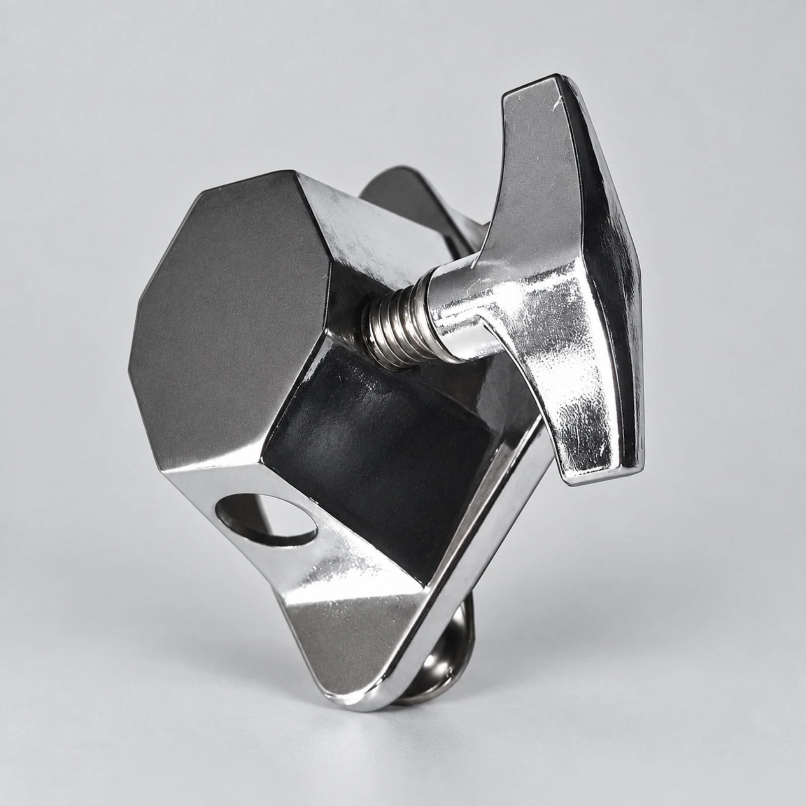Drum Leg Mounting Bracket Sturdy Floor Tom Leg Mounting Bracket Percussion Drum Base Hardware Part Replacement Easy to Install