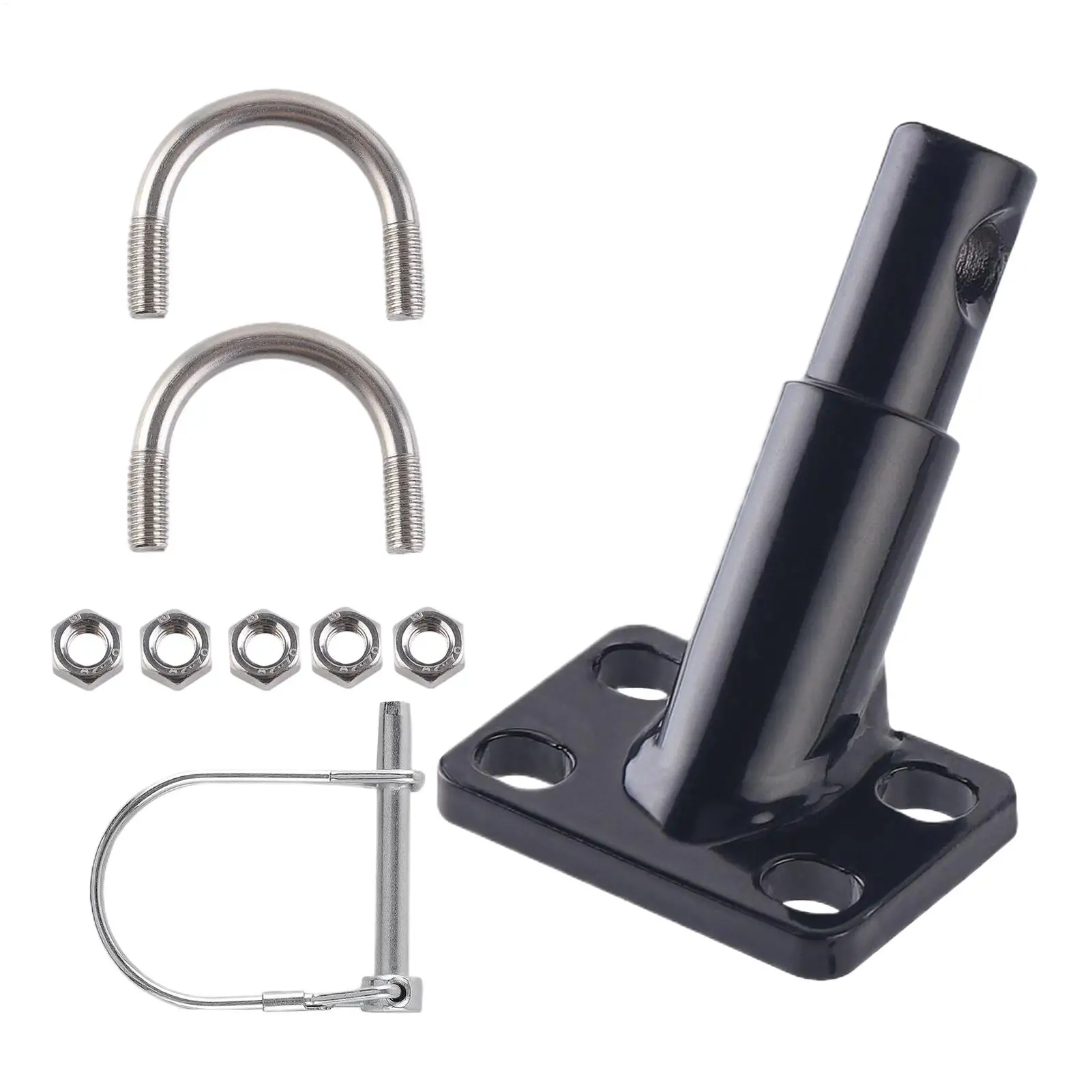 Conector de enganche de remolque de bicicleta, piezas de equipo, accesorios, adaptador de conector de remolque de carga de enganche versátil, liberación rápida