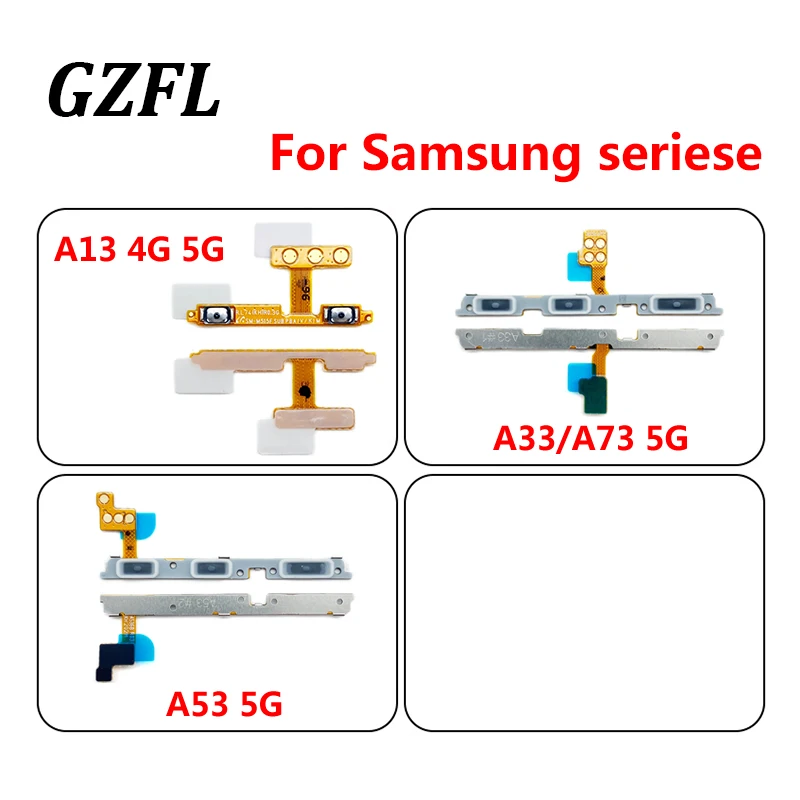 

New Power ON OFF Mute Switch Control Key Volume Button Flex Cable For Samsung Galaxy A13 A33 A53 A73 4G 5G