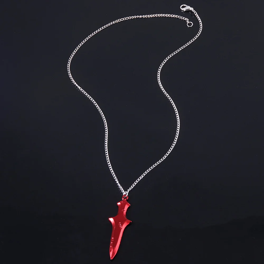 Anime Shaman King Necklace Yoh Asakura Sword Of The Soul Of Budu Model Metal Earring Pendant For Unisex Fans Cosplay Props GIfts view 4