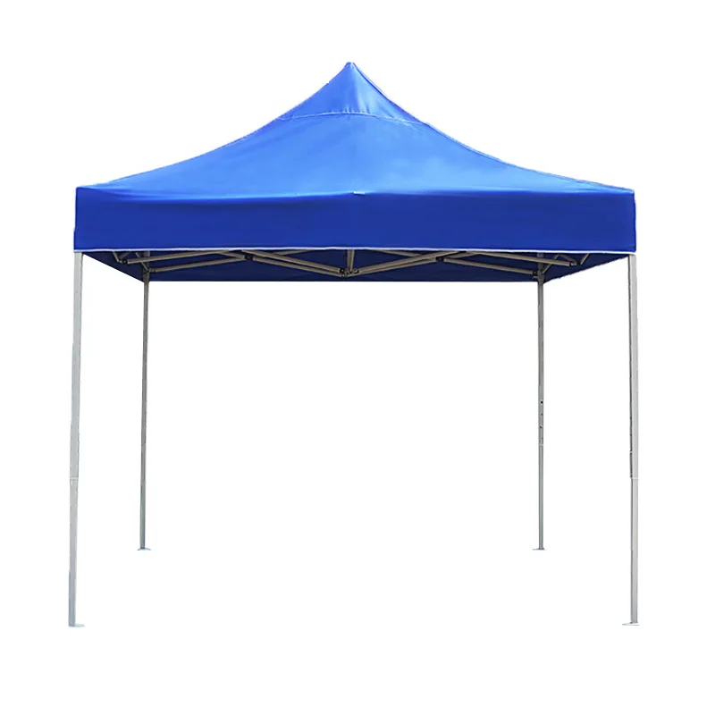 

Outdoor awning tent 3 * 3m printing telescopic umbrella four-corner awning four-foot stall