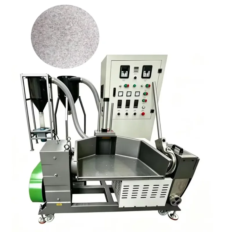 Low Temperature Pelletizer Plastic Granulator of PP PE Film PE Bags Pellet Make Machine
