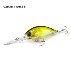 Countbass 3D Deep Crankbaits Fishing Lures 70mm 2-3/4