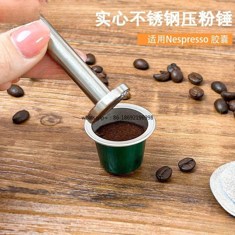 Coffee Capsule Shell Powder Press Hammer 304 Stainless Steel Solid Powder Filling Press Series