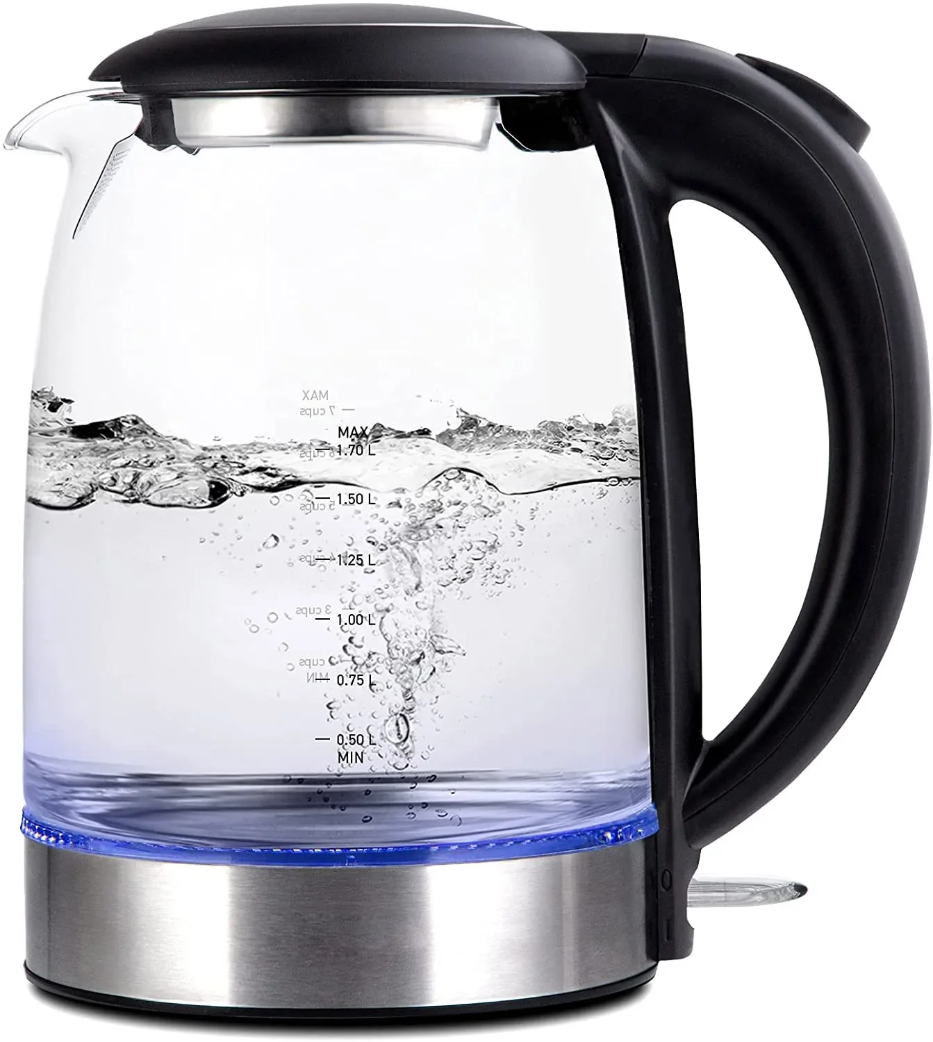 1.0L 1.7L Cheap Plastic Water Kettle Restaurant/Hotel/House Using Electric S.S/Glass/Plastic Kettle