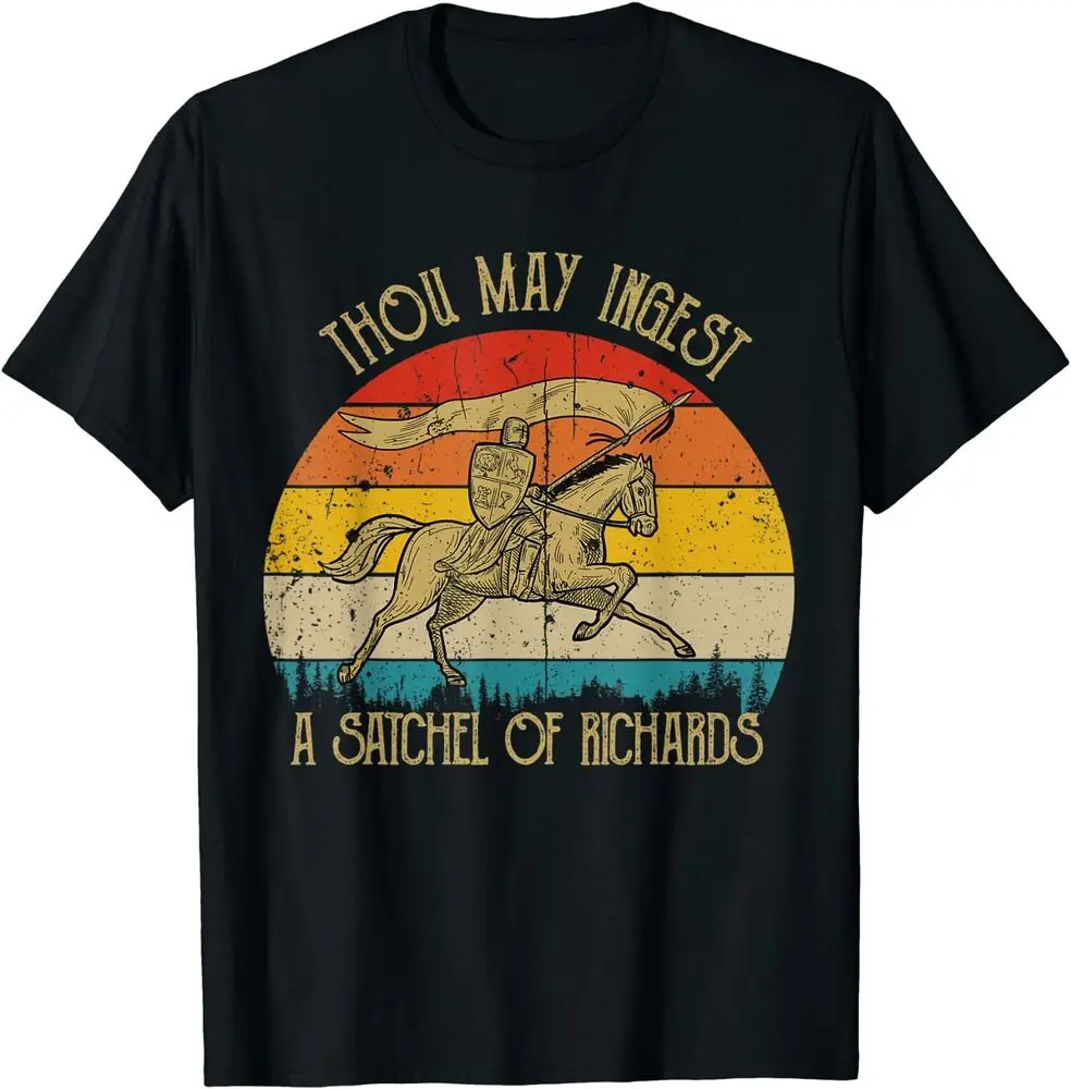 Eat A Bag Of D Thou May Ingest A Satchel Of Richards T-Shirt  Anime Graphic T-shirts for Men Clothing Women