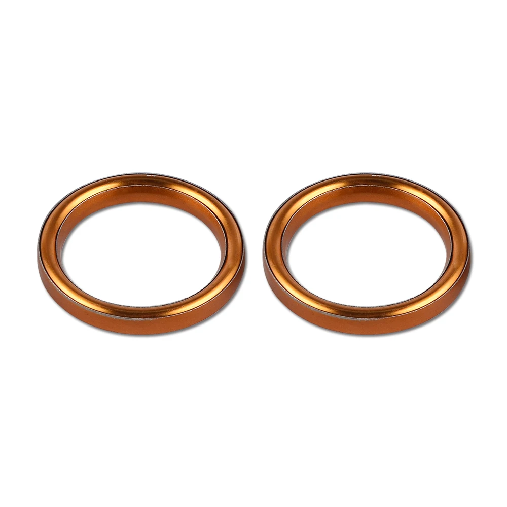 2pcs Exhaust Muffler Pipe Gasket For Honda VF750C VF750S VFR750F VFR750R VFR800 VFR800FI VF 750C 750S VFR 750R 750F 800