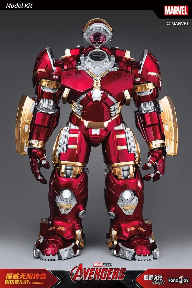 In Stock Fondjoy Toy Iron Man Figure Mark Hulkooster Hulkbuster Armor 1/7 Assembly Model Toy Collection Boys Christmas Gift