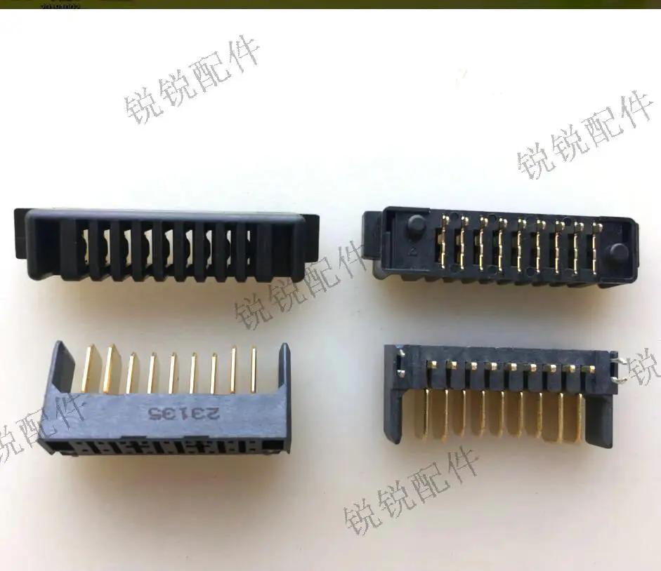 Fro SUYIN Laptop, Battery Holder Connector 9P Gold Finger 2.0 Pitch, Charging Port Male and Female Holders