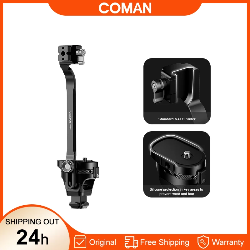 COMAN PH50 Gimbal Reinforcement Stabilizer Safety Connection Kit DJI RS3 Pro RS4 Pro RS5 Compatible Tripod & Monopod Accessories